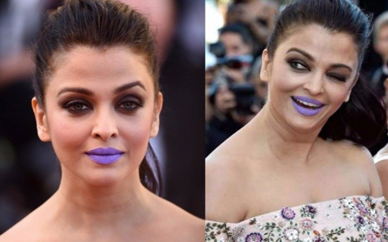 MASALA SHOTS: Aishwarya’s Purple Pout, Did That Scare Any Kid Around?