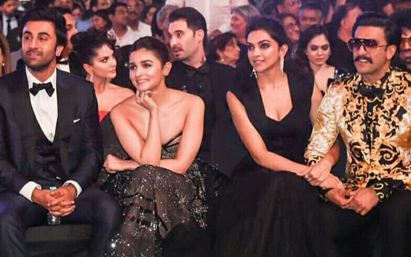 64TH Filmfare Awards 2019: Deepika-Ranveer, Alia- Ranbir's Front Row Rendezvous- Candid Moments Of Lovebirds