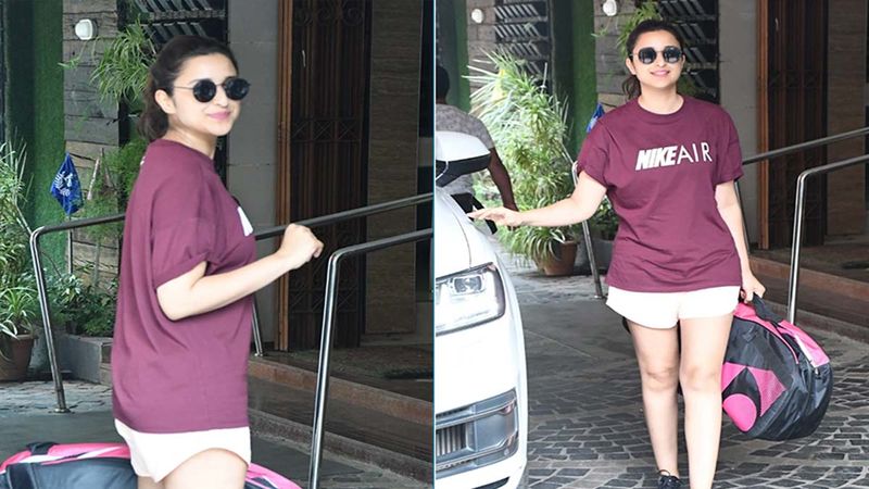 Parineeti Chopra Perfects Her Badminton Skills, Snapped At Khar Gymkhana Training For Saina Nehwal Biopic