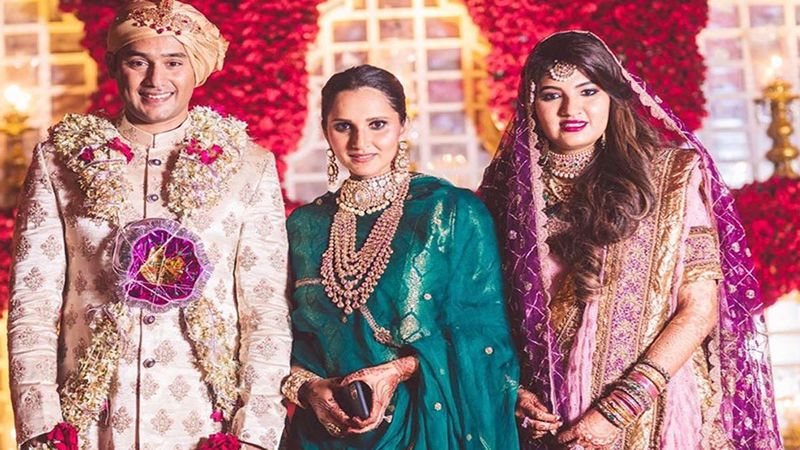 Sania Mirza Dazzles At Sister Anam Mirza Wedding With Mohammad Azharuddin’s Son Asaduddin- INSIDE PICS, VIDEOS