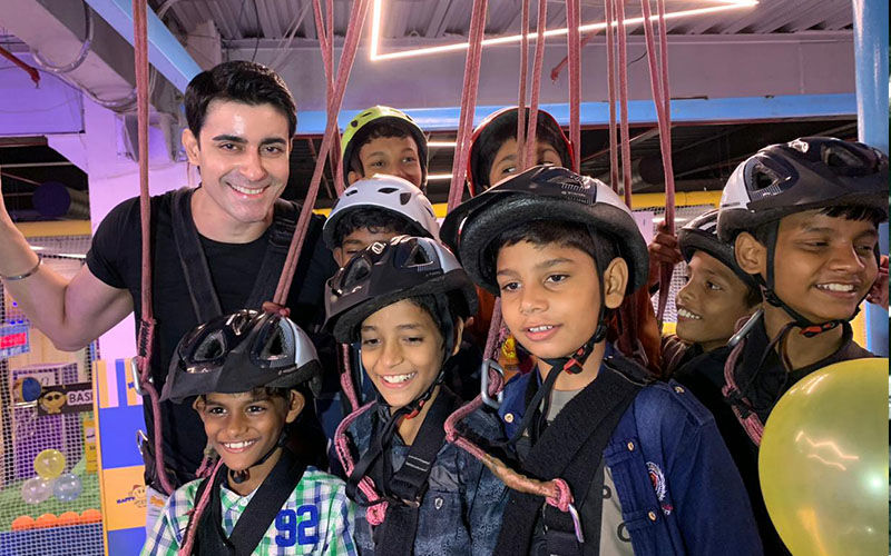 Gautam Rode Kick-Starts His Birthday Month On A Noble Note; Spends Time With Underprivileged Kids
