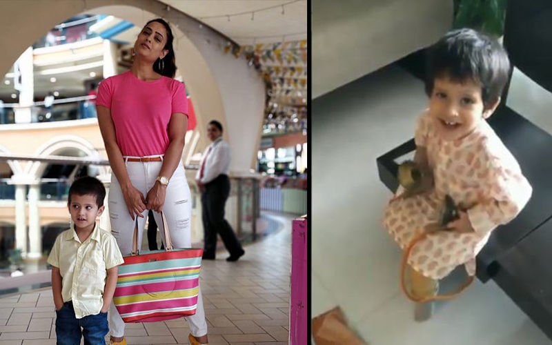 Shweta Tiwari’s Son Reyansh’s Cute Ganesh Chaturthi Video Is Viral Worthy, Daughter Palak Tiwari Seems Missing In Action