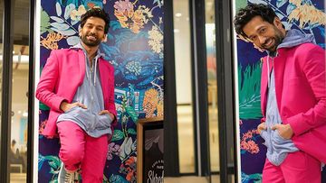 Nakuul Mehta Reinvents Style With A Pop Pink Shade; Clubs A Hoodie With A Blazer