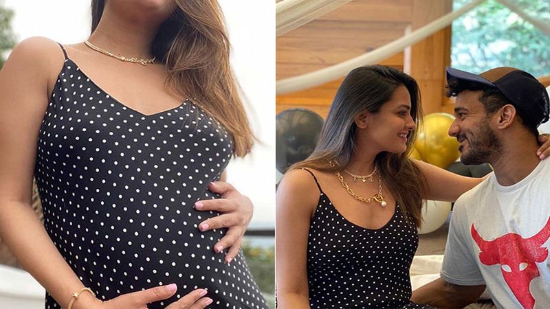 First Look At Anita Hassanandani’s Babymoon: Actress Caresses Her Baby Bump, With Soon-To-Be Daddy Rohit Reddy By Her Side