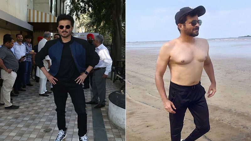 Anil Kapoor Shares His Shirtless; Says ‘This Papa Doesn't Preach, Just Removes His Top And Walks To The Beach’