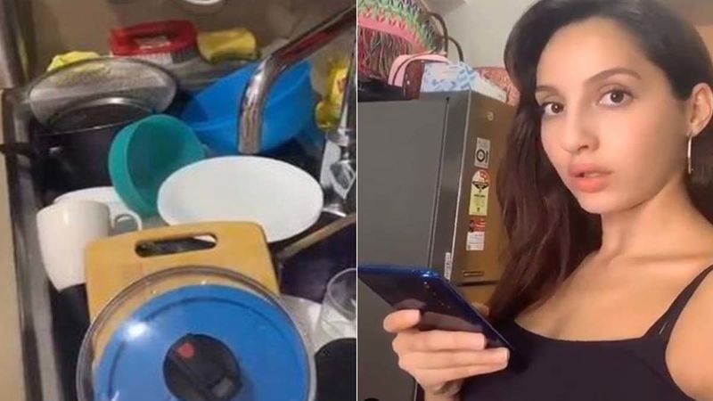Nora Fatehi’s Conversation With Her Utensils During Lockdown Is The Most FUN Thing You Will Watch Today-Video