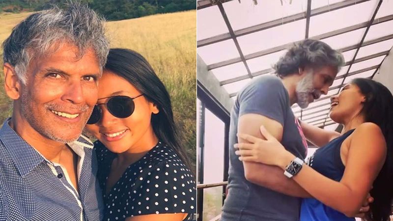 Milind Soman And Ankita Konwar Close Dancing To Elvis Presley’s 'Can't Help Falling In Love' Makes The Monsoon Seem Oh-So-Romantic - Video Inside