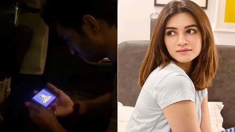 Know What Late Sushant Singh Rajput's Stress Buster Was? Watching Tom & Jerry In Between Work-  Latest Video Courtesy Kriti Sanon