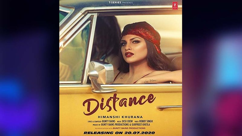 While Fans Wait For Her COVID-19 Test Results, Himanshi Khurana Drops The First Look Of Her Music Video, Distance