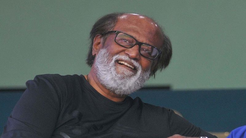 South Superstar Rajinikanth Makes His First Appearance After Being Discharged From The Hospital; Graces Dhanush’s Bhoomi Puja Ceremony