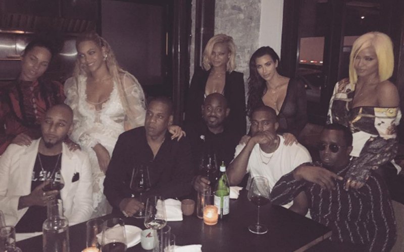 Kim, Kanye, Beyonce And Jay Z Had Dinner Together And We Have No Idea Why