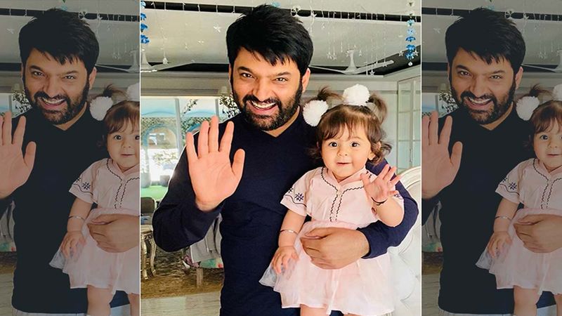 Kapil Sharma Posts A Cute Picture Of His Daughter Anayra Wishing A Good Morning, His Colleagues Shower Her With Adorable Comments