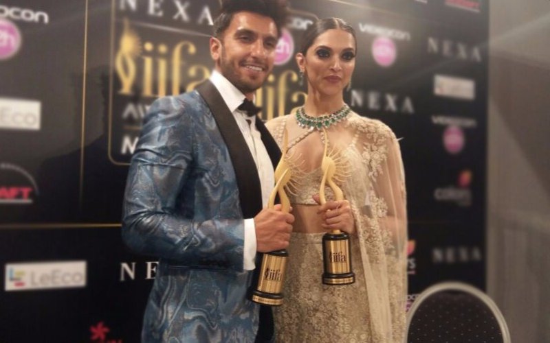 VIDEO: IIFA Fever: Ranveer bags Best Actor Award for Bajirao Mastani, Deepika wins Best Actress trophy for Piku