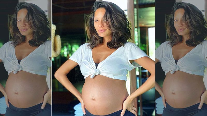 Ready To Pop Lisa Haydon Sets Fitness Goals; Hits The Gym In Her Last Trimester- Pictures Inside