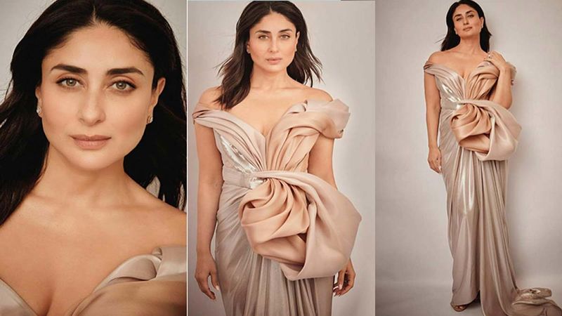 Kareena Kapoor Khan Looks Nothing Less Than A Flawless Princess In A Pastel Off-Shoulder Gown; PICS HERE