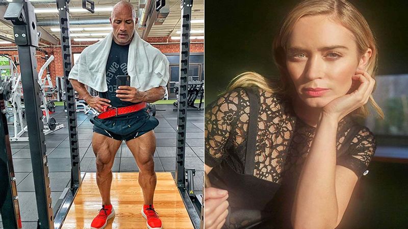 Dwayne Johnson Pens A Hilarious Birthday Wish For Emily Blunt, Calls Her 102-Year-Old