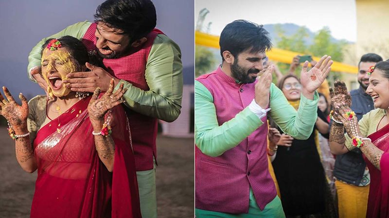Manmohini  Actor Ankit Siwach And His Soon-To-Be Wife Nupur Bhatia Enjoy Their Pre Wedding Festivities - PICS