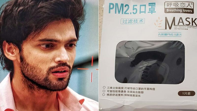 Parth Samthaan Aka Anurag Orders A Mask To Prevent Coronavirus But It Comes From CHINA- Sheer Irony We Say