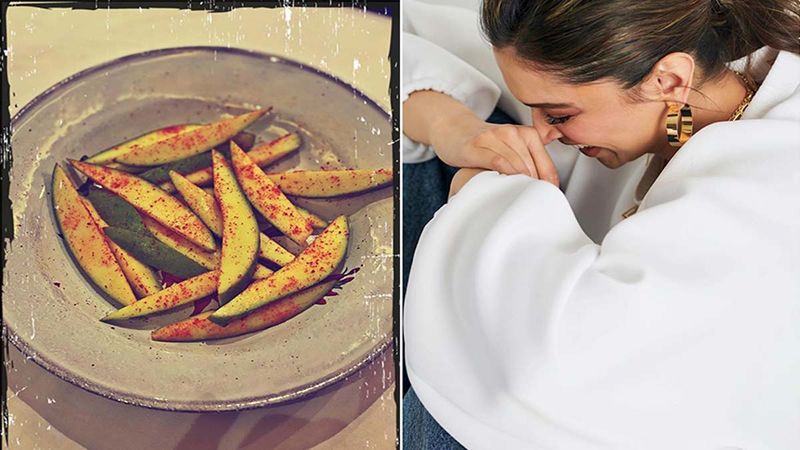 After Kareena Kapoor, Deepika Padukone Finds Love In A Plate Of Kacchi Kairi; Fans Are Curious, 'Good News, Bhabhi?'