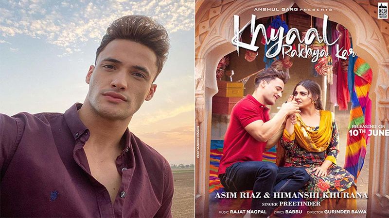 Asim Riaz Thank Fans For Making Khyaal Rakhya Kar Staring Himanshi Khurana To Trend On No 1; Posts A Slow-Mo Video With A Swag