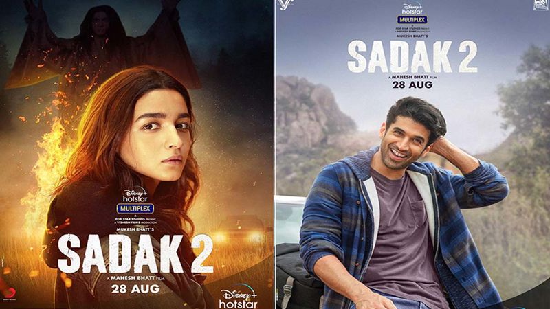 Sadak 2 First Look Posters OUT: Trailer Of Alia Bhatt, Aditya Roy Kapur and Sanjay Dutt  Starrer To Release Tomorrow