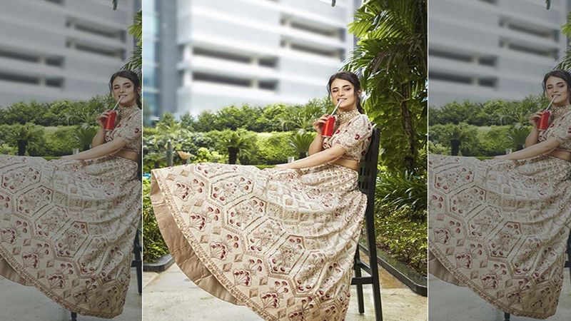 Radhika Madan Looks Like A Quintessential Bride On The Cover Of Wedding Vows Magazine