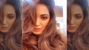 Fashion Files: Kiara Advani Flaunts Her Well Toned Body In Blush Pink Athleisure Co-Ords