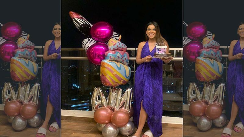 Inside Pictures And Videos: Nia Sharma Dons A Halter-Neck Gown As She Rings In Her Birthday