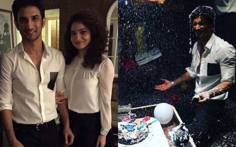 Watch Sushant celebrate his b’day with Ankita