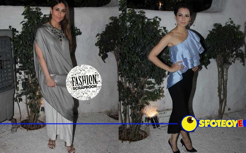 Are Kareena and Kangana giving style tips to each other?
