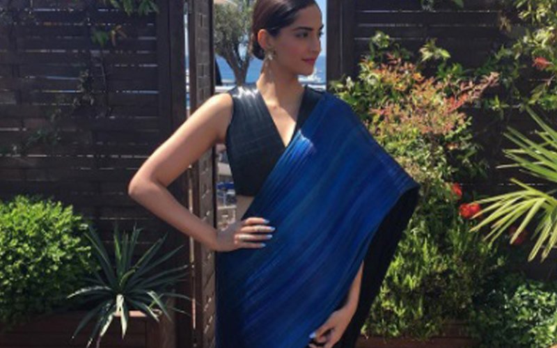 Sonam’s feeling the blues at Cannes