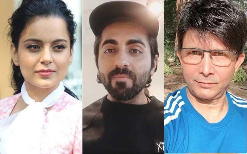 Kangana Ranaut’s Team Reacts As KRK Slams Ayushmann Khurrana For Supporting Rhea And Star Kids: ‘Chaploos Outsiders Support Mafia For Only One Reason’