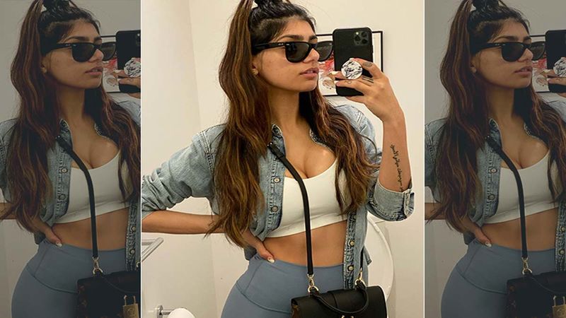 Former Porn Star Mia Khalifa Indulges In Some BATHROOM Banter With Her Fiancé; View Picture