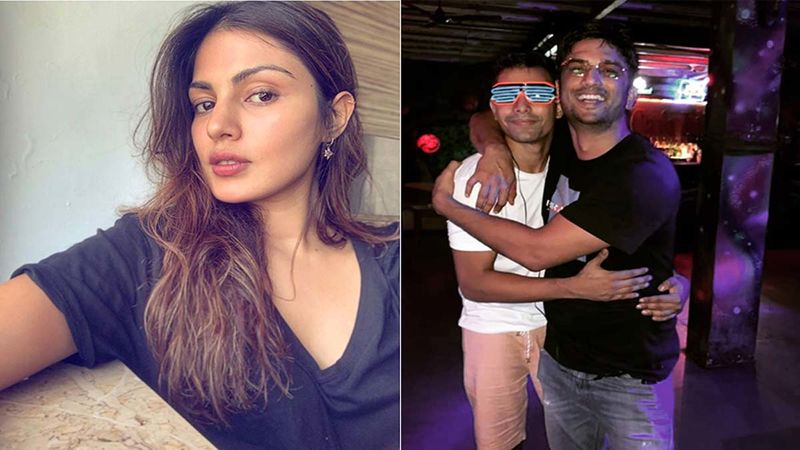 Rhea Chakraborty's Brother Shares A Party Night Picture With Late Sushant Singh Rajput, Calls Him The 'Most Humble Human'; Actress Says, 'My Boys For Infinity'