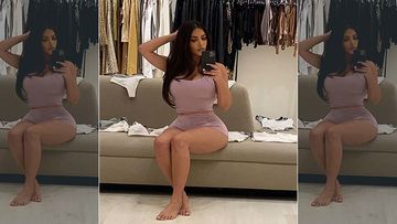 Amid Divorce Rumours Kim Kardashian Shares Pictures Of Her Kids And Hubby Kanye West Expressing Being The Lucky One