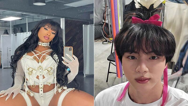 BTS Along With Megan Thee Stallion Groove On Butter’s Remix Version, Jin Channeling Squid Game's Doll, Grabs Attention