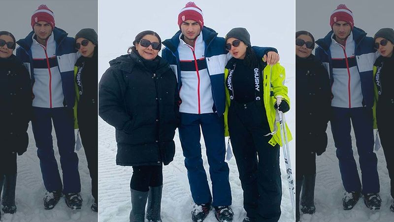 Sara Ali Khan Shares Pictures From Her Gulmarg Vacay With Ibrahim Ali Khan And Mother Amrita Singh; Calls It A Bit Of Paradise On Earth
