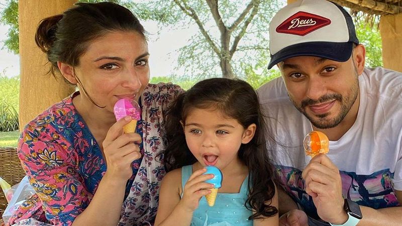 Soha Ali Khan Drops An Adorable Video Of Hubby Kunal Kemmu And Daughter Inaaya Naumi Kemmu's Art Session, Captions It, ‘Kick Art Your Day’- WATCH