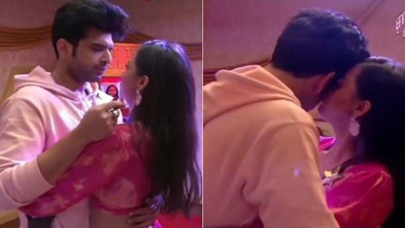 Bigg Boss 15: Tejasswi Prakash Cuddles With Karan Kundrra And Kisses Him, Fans Can’t Stop Gushing Over Them