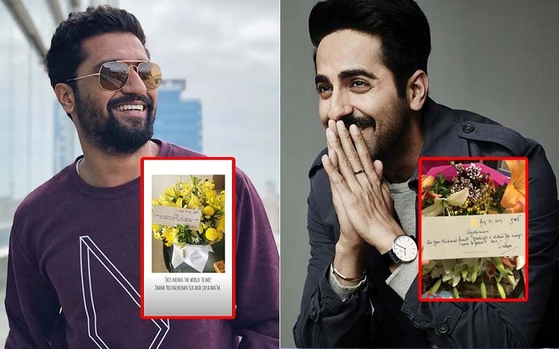 National Film Awards Winners, Ayushmann Khurrana & Vicky Kaushal Get A Sweet Surprise From Amitabh Bachchan And Jaya Bachchan