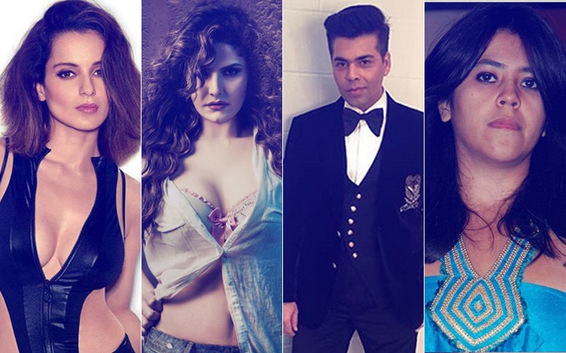 9 SHOCKING Statements In 2017: Kangana Ranaut, Zareen Khan, KJO, Ekta Kapoor, Nawazuddin Siddiqui, Hina Khan...