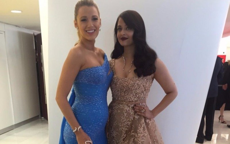 Ash hangs out with Blake at Cannes