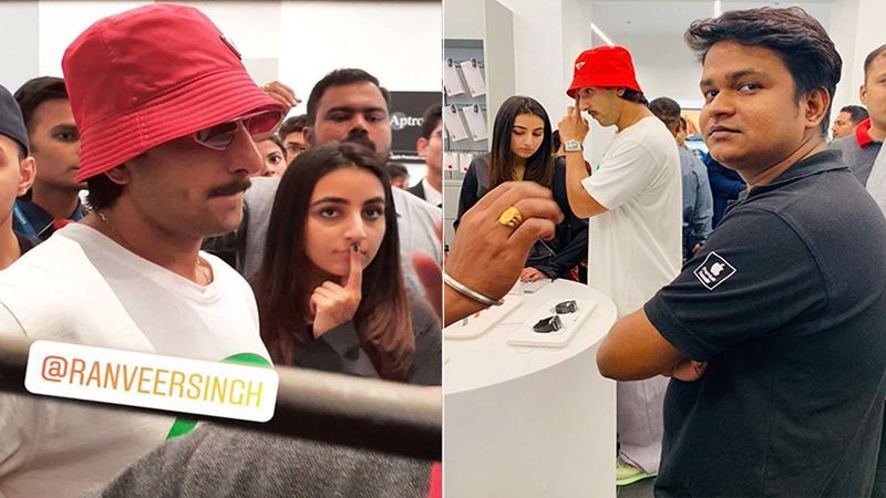 Ranveer Singh Goes Shopping With Cousin In A Mumbai Mall; Sends Fans And Security In A Tizzy - Video
