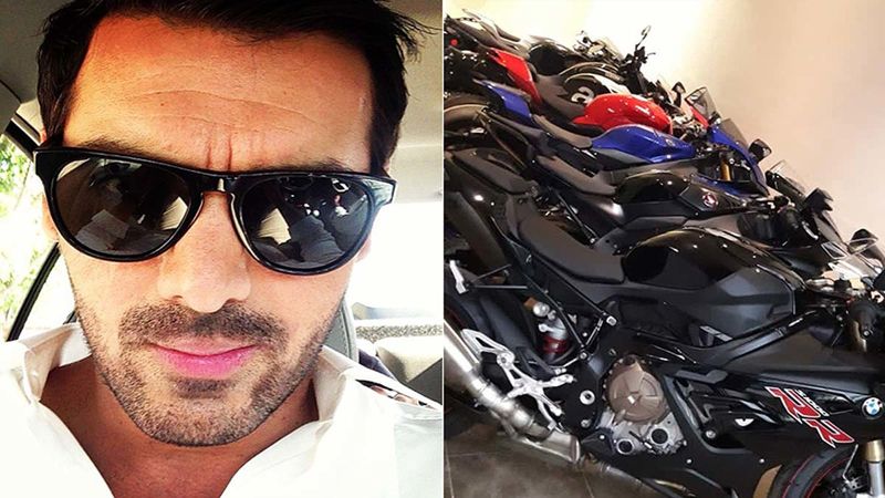 John Abraham Drops A Picture Of His Massive Bike Collection; Calls It ‘Candy Shop’