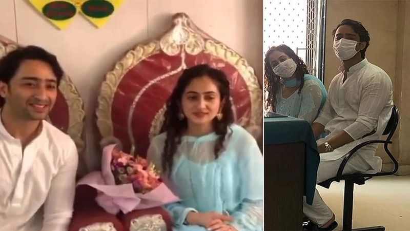 Inside Videos And Pictures Of Shaheer Sheikh And Ruchikaa Kapoor’s Court Marriage Go Viral, Fans Can’t Keep Calm