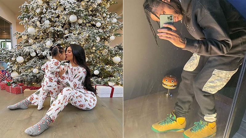 Kylie Jenner And Ex Travis Scott Ace The Co-Parenting Game; Reunite For Daughter Stormi's Playdate