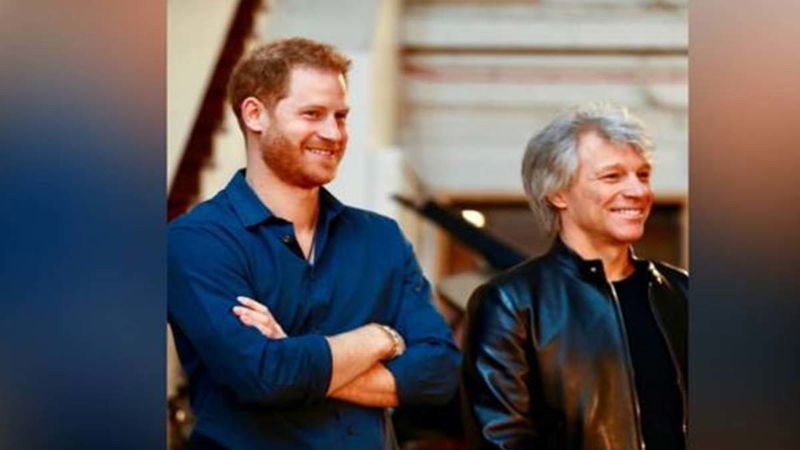 Prince Harry Collaborates With Jon Bon Jovi To Unveil Their Single Titled, Unbroken