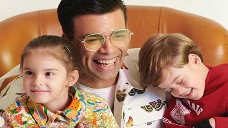 Karan Johar’s Kids Yash And Roohi Feel He Talks Nonsense- Watch This Hilarious Video