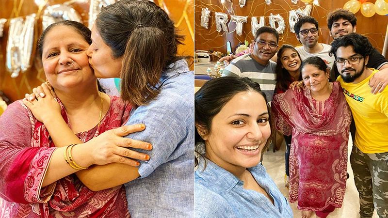 Here's How Hina Khan Made Her Mother's Birthday Special Along With Boyfriend Rocky Jaiswal