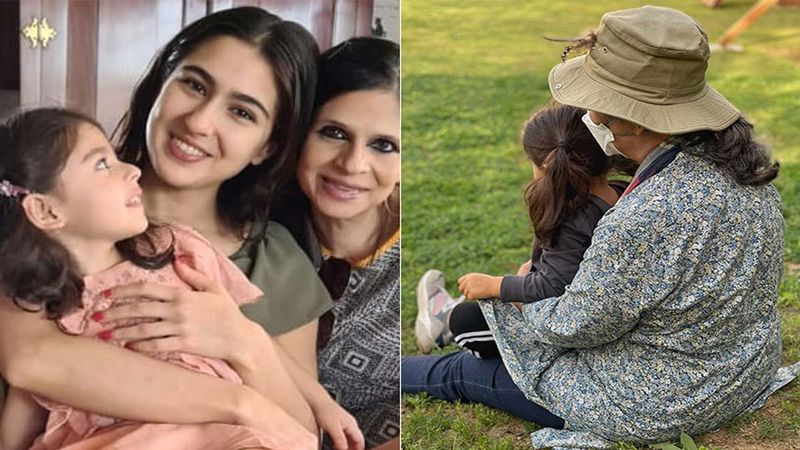 Pataudi Family Reunion: Sara Ali Khan, Aunt Saba Ali Khan, Cousin Inaaya Naumi Kemmu And Grandmother Sharmila Tagore Enjoy Family Time Together- PICS